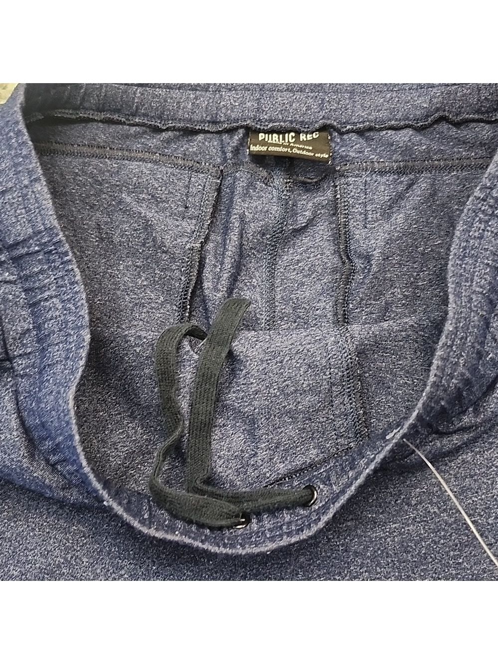 Public Rec Men's All Day Every Day Pant in Heather Navy 38x30 Like New Sweats - Picture 4 of 13